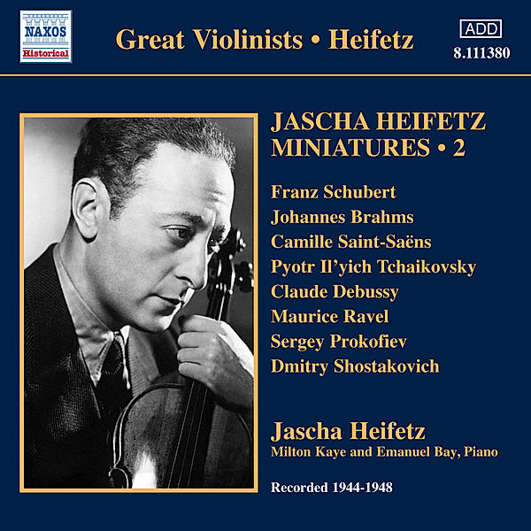 Miniatures 2, Jascha Heifetz