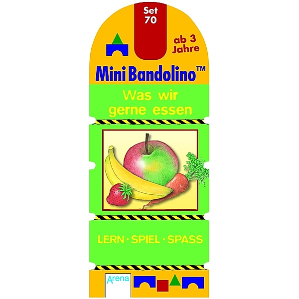 MiniBandolino (Spiele): 70 Was wir gerne essen (Kinderspiel), Christine Morton