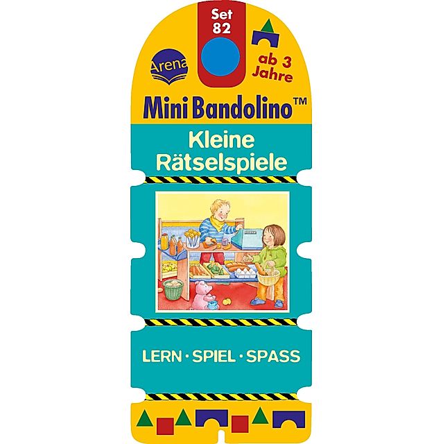 MiniBandolino Spiele : 82 Mini Bandolino Kleine Rätselspiele Buch