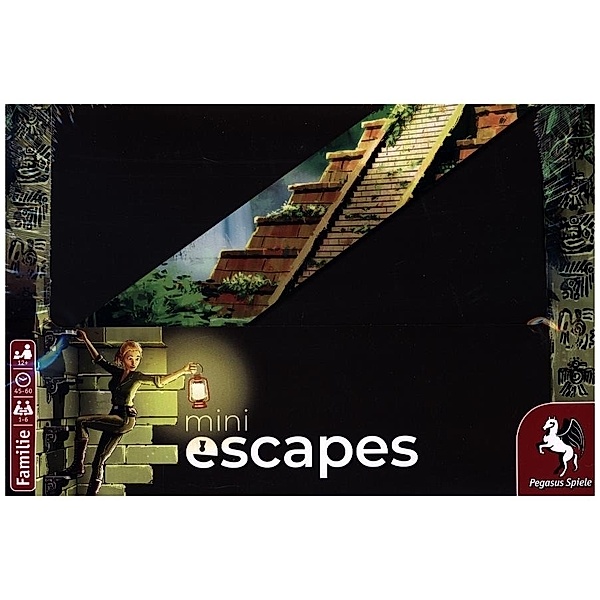 Pegasus Spiele MiniEscapes Display (je 6 der 2 Fälle)