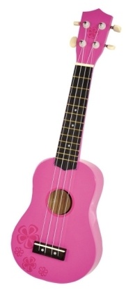 Kindergitarre Blau Rosa Ukulele Gitarre Kunststoff Spielzeuggitarre 
