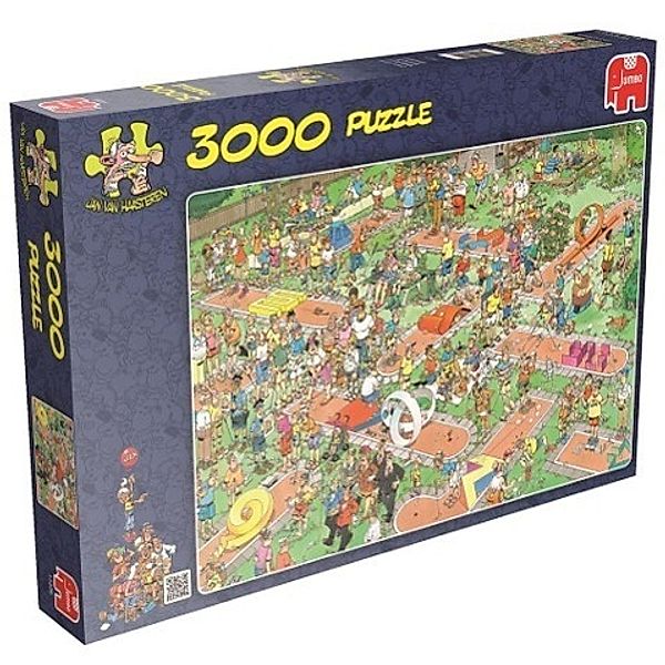 Minigolf (Puzzle), 3000 Teile, Jan Van Haasteren