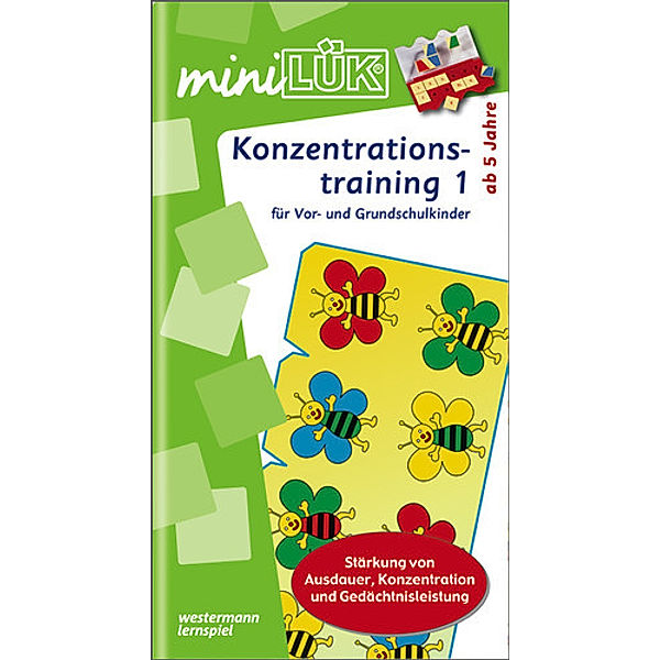 miniLÜK - Konzentrationstraining 1, Michael Junga