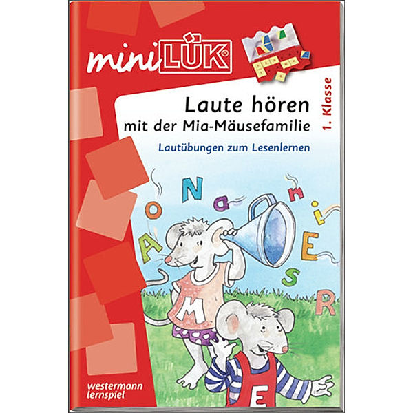 miniLÜK: Laute hören mit der Mia-Mäusefamilie, 1. Klasse, Eva Odersky