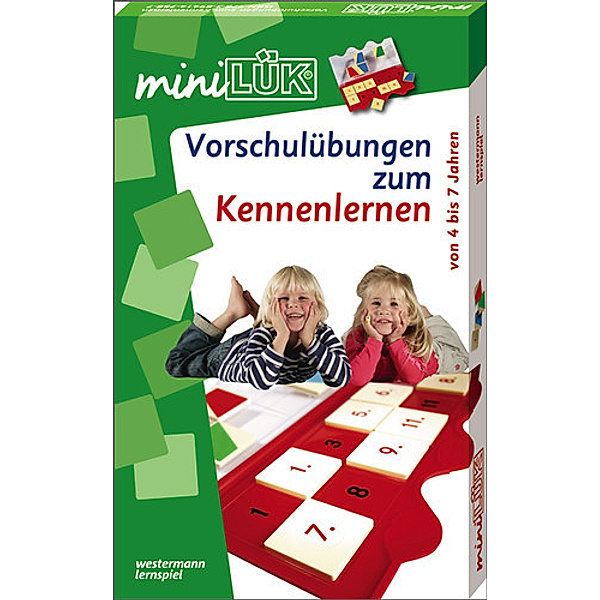 Westermann Lernwelten, LÜK miniLüK-Set – Geschenkset – Vorschulübungen zum Kennenlernen
