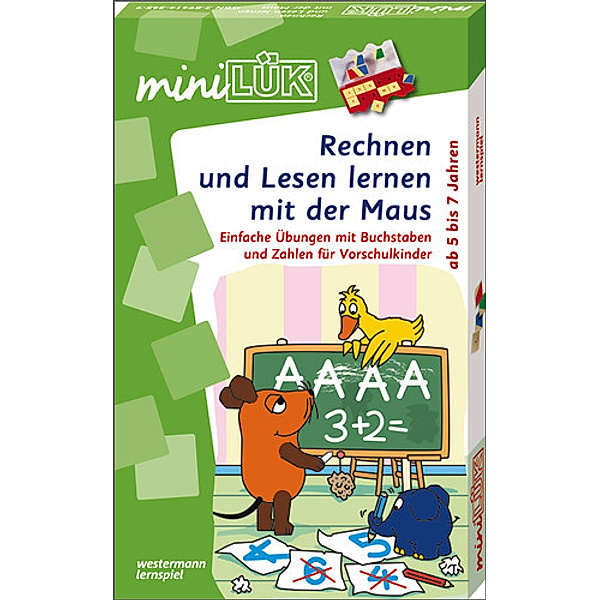 Westermann Lernwelten, LÜK miniLÜK-Set Rechnen und Lesen lernen mit der Maus