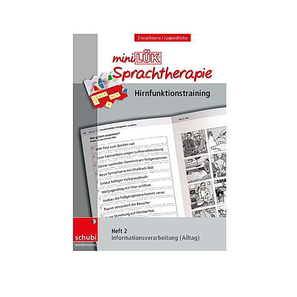 miniLÜK-Sprachtherapie - Hirnfunktionstraining.H.2, Steiner, Zöllner