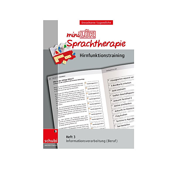 miniLÜK-Sprachtherapie - Hirnfunktionstraining.H.3, Jürgen Steiner, Christin Zöllner
