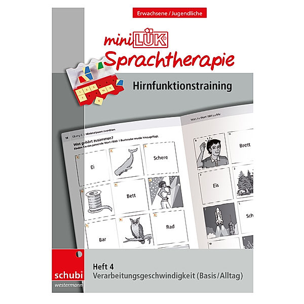 miniLÜK-Sprachtherapie - Hirnfunktionstraining.H.4, Jürgen Steiner, Christin Zöllner