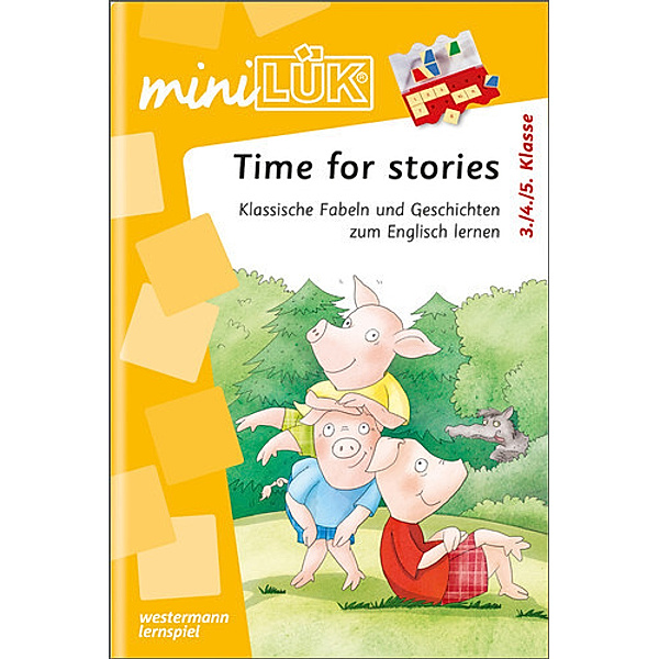 miniLÜK: Time for Stories: Klassische Fabeln und Geschichten zum Englisch lernen