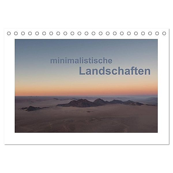 minimalistische Landschaften (Tischkalender 2024 DIN A5 quer), CALVENDO Monatskalender, Gabi Steiner