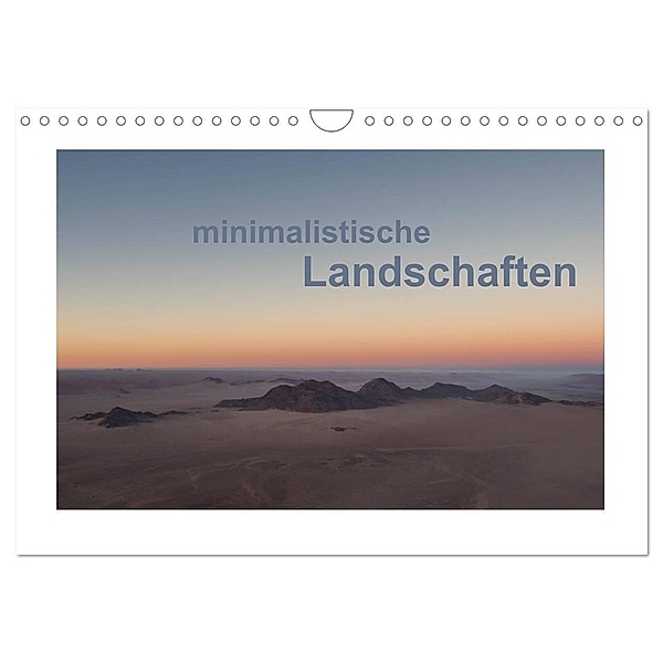 minimalistische Landschaften (Wandkalender 2024 DIN A4 quer), CALVENDO Monatskalender, Gabi Steiner