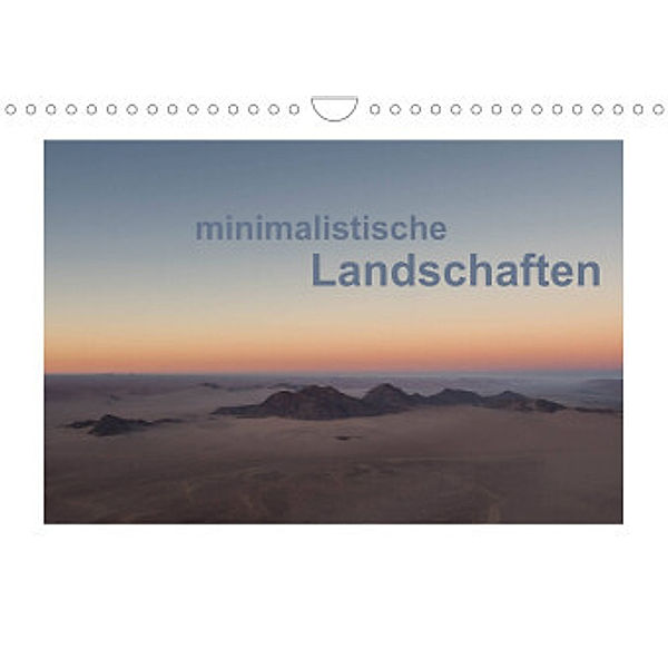 minimalistische LandschaftenAT-Version  (Wandkalender 2022 DIN A4 quer), Gabi Steiner