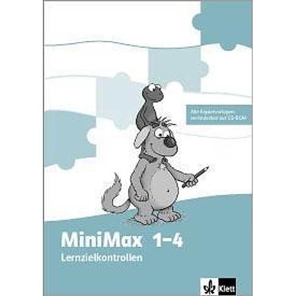 MiniMax: 1.- 4. Schuljahr, Lernzielkontrollen, m. CD-ROM