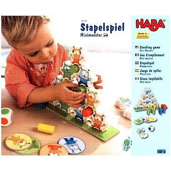 Minimonster, Stapelspiel (Kinderspiel)