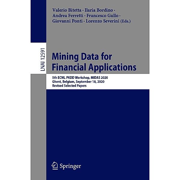 Mining Data for Financial Applications / Lecture Notes in Computer Science Bd.12591