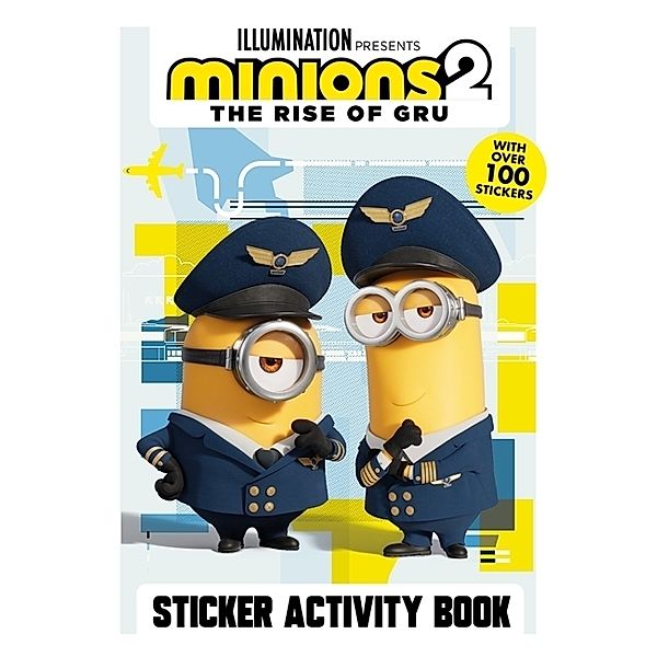 Minions 2: The Rise of Gru Official Sticker Activity Book, Minions