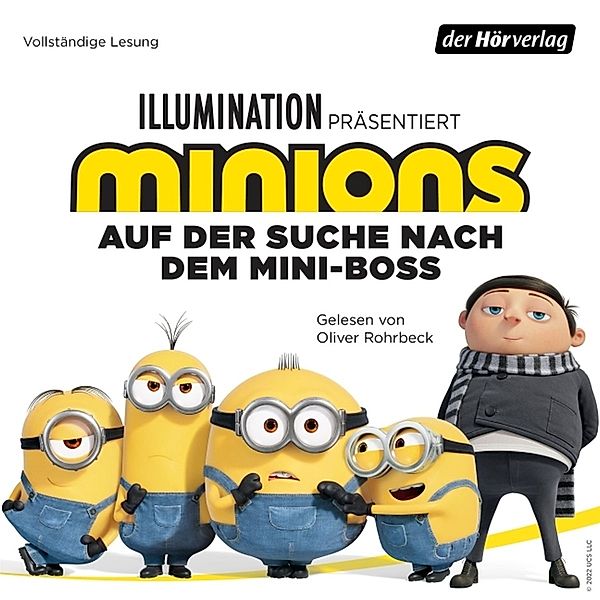 Minions - Auf der Suche nach dem Mini-Boss,2 Audio-CD, Sadie Chesterfield