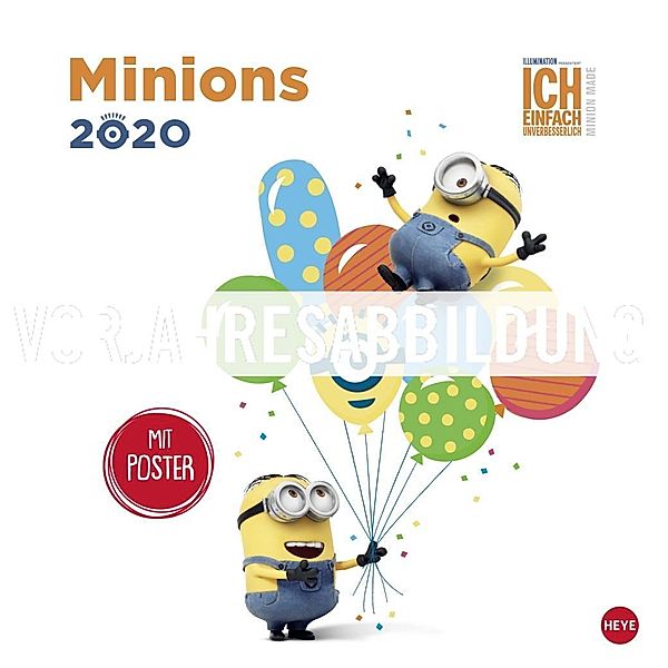 Minions Broschurkalender 2021