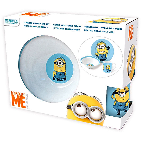 Minions Frühstücksset 3tlg. Po