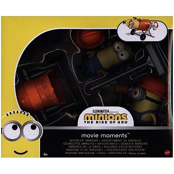 Mattel Minions - Minions Movie Moments Mixed-Up Minions
