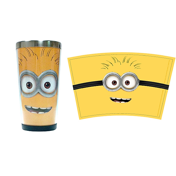 Minions Thermobecher Goggle Face