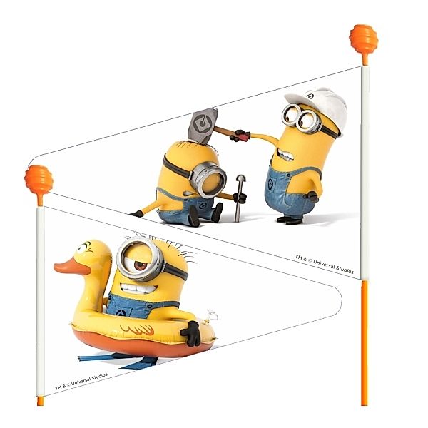 Minions Wimpel geteilt Minions