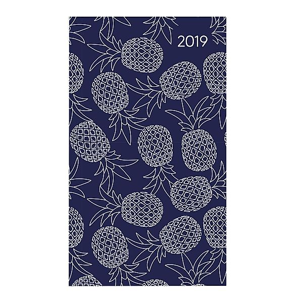 Miniplaner Style Ananas 2019, ALPHA EDITION