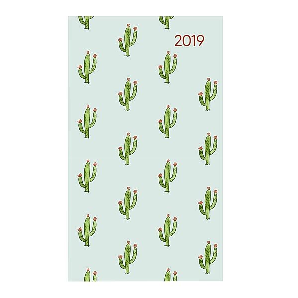 Miniplaner Style Kaktus 2019, ALPHA EDITION