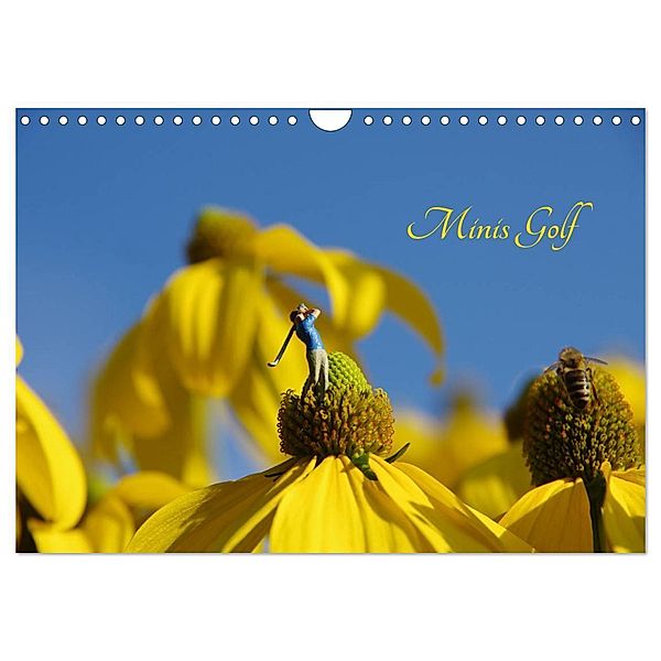 Minis Golf (Wandkalender 2025 DIN A4 quer), CALVENDO Monatskalender, Calvendo, Ulrike Schopp