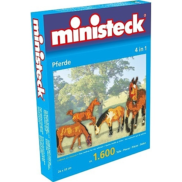 Ministeck Minist. Pferde 4in1 1.600 Teile
