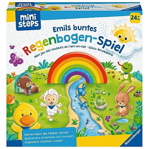 Ravensburger Verlag ministeps: Emils buntes Regenbogen-Spiel