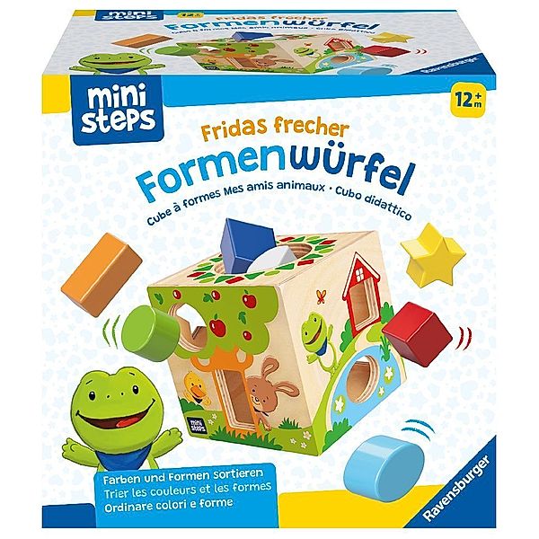 Ravensburger Verlag ministeps: Fridas frecher Formenwürfel