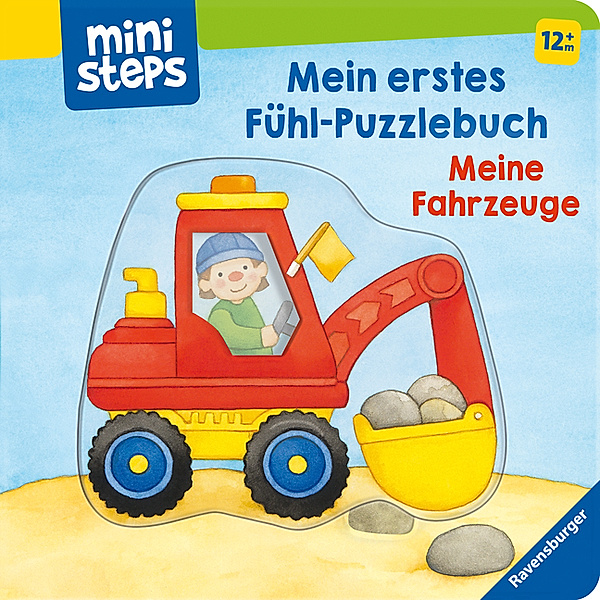 ministeps: Mein erstes Fühl-Puzzlebuch: Meine Fahrzeuge, Sandra Grimm