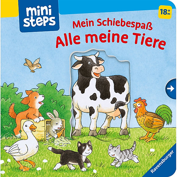 ministeps: Mein Schiebespaß: Alle meine Tiere, Susanne Gernhäuser