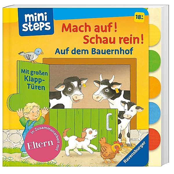 ministeps / ministeps: Mach auf! Schau rein! Auf dem Bauernhof, Klaus Bliesener