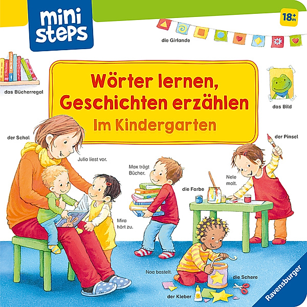 ministeps / ministeps: Wörter lernen, Geschichten erzählen: Im Kindergarten, Sandra Grimm