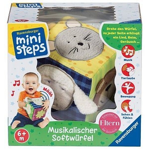 Ravensburger Verlag ministeps® Musikalischer Softwürfel