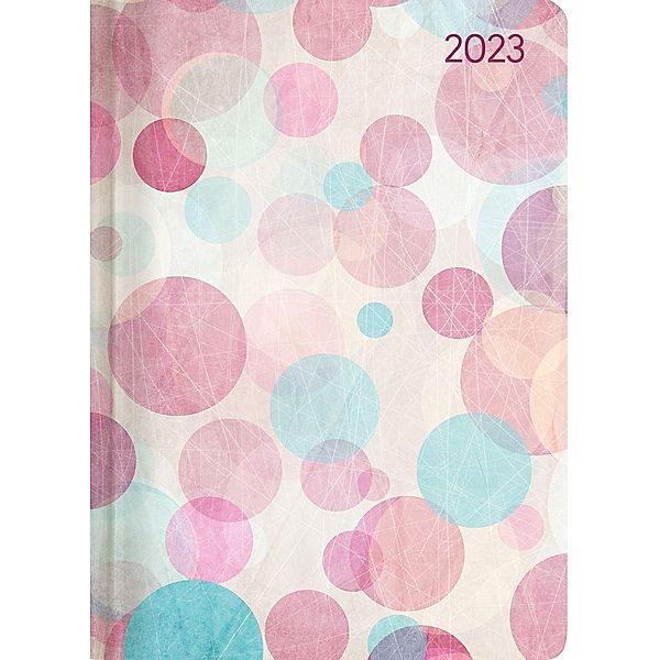 Minitimer Style Farbenspiel 2023 - Taschen-Kalender A6 - Weekly - 192 Seiten - Notiz-Buch - mit Info- und Adressteil - A