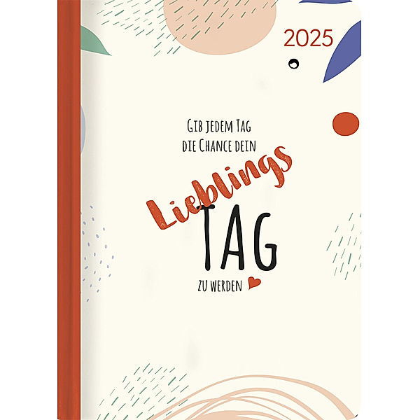 Minitimer Style Lieblingstag 2025 - Taschen-Kalender A6 - Weekly - 192 Seiten - Notiz-Buch - mit Info- und Adressteil - Alpha Edition