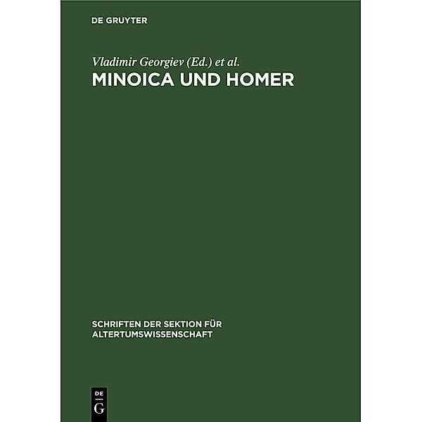 Minoica und Homer