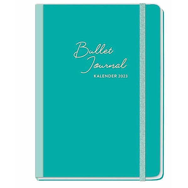 Mint Bullet Journal A5 Taschenkalender 2023. Stressiger Alltag einfach strukturiert mit diesem Kalender voller Zusatzfea