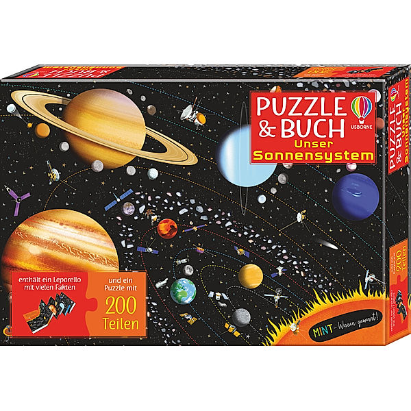 MINT - Wissen gewinnt! – Puzzle & Buch: Unser Sonnensystem, Sam Smith