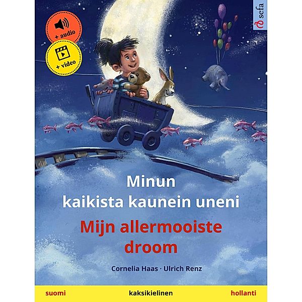 Minun kaikista kaunein uneni - Mijn allermooiste droom (suomi - hollanti) / Sefa kaksikieliset kuvakirjat, Cornelia Haas