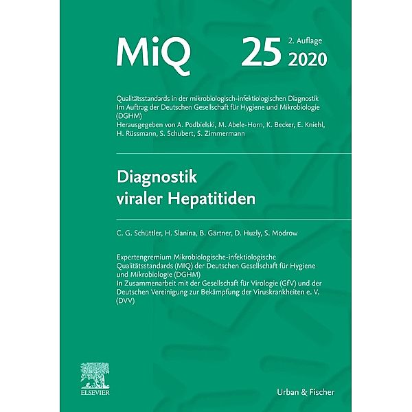 MIQ Heft 25 Diagnostik viraler Hapatitiden, Christian G. Schüttler