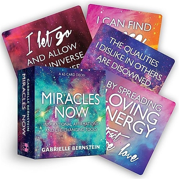 Miracles Now Cards, Card Deck, Gabrielle Bernstein
