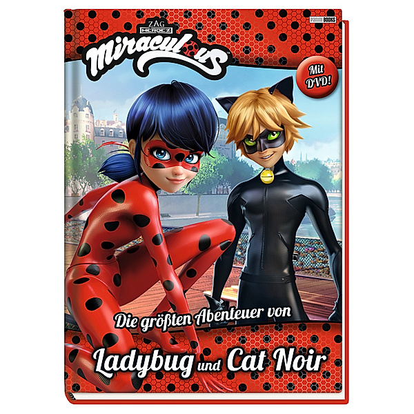 Miraculous: Die größten Abenteuer von Ladybug und Cat Noir, m. DVD, Katrin Zuschlag