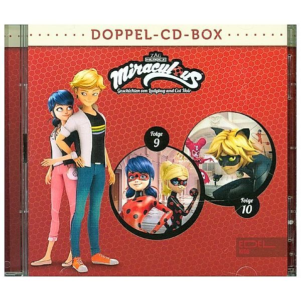 Miraculous-Doppel-Box,2 Audio-CD, Miraculous