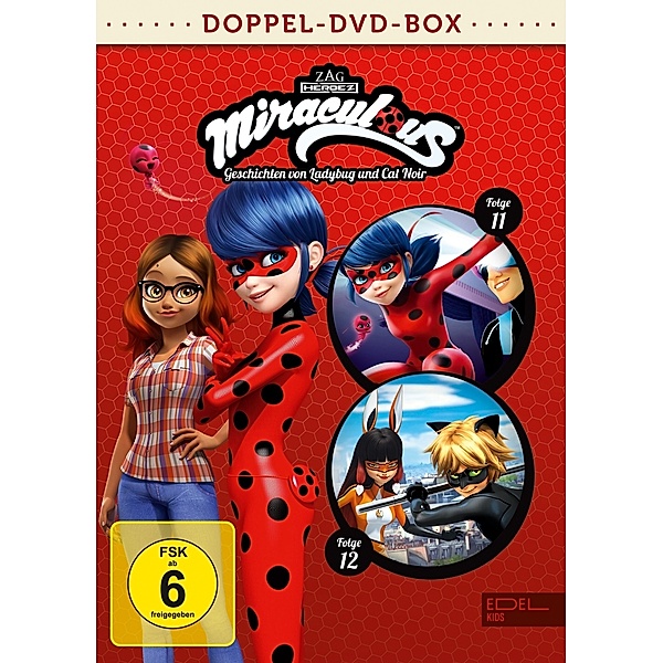 Miraculous Doppel-Box - Folgen 11+12 DVD-Box, Miraculous