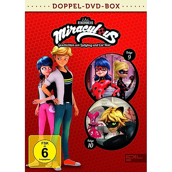Miraculous-Doppel-Box-Folgen 9+10, Miraculous